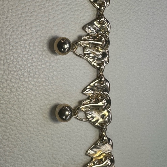 Gold tone belt with elephant and bells lavish sparkling - 1960s - Picture 8 of 12